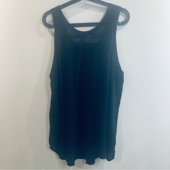 PURE DKNY Sz M 100% Linen A-Line Flowy Slinky Trapeze Tank New with Tag - Picture 9 of 13